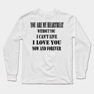 I love you Long Sleeve T-Shirt